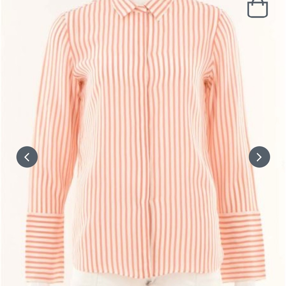 Massimo Dutti Pink  Button Down Shirt